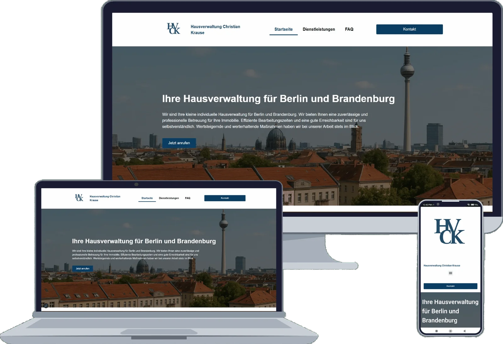 Vorschau des Projekts HV Krause Hausverwaltung