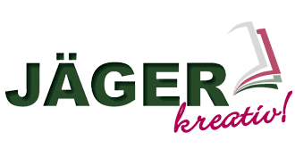 Logo JÄGER kreativ – Druckerei Jäger