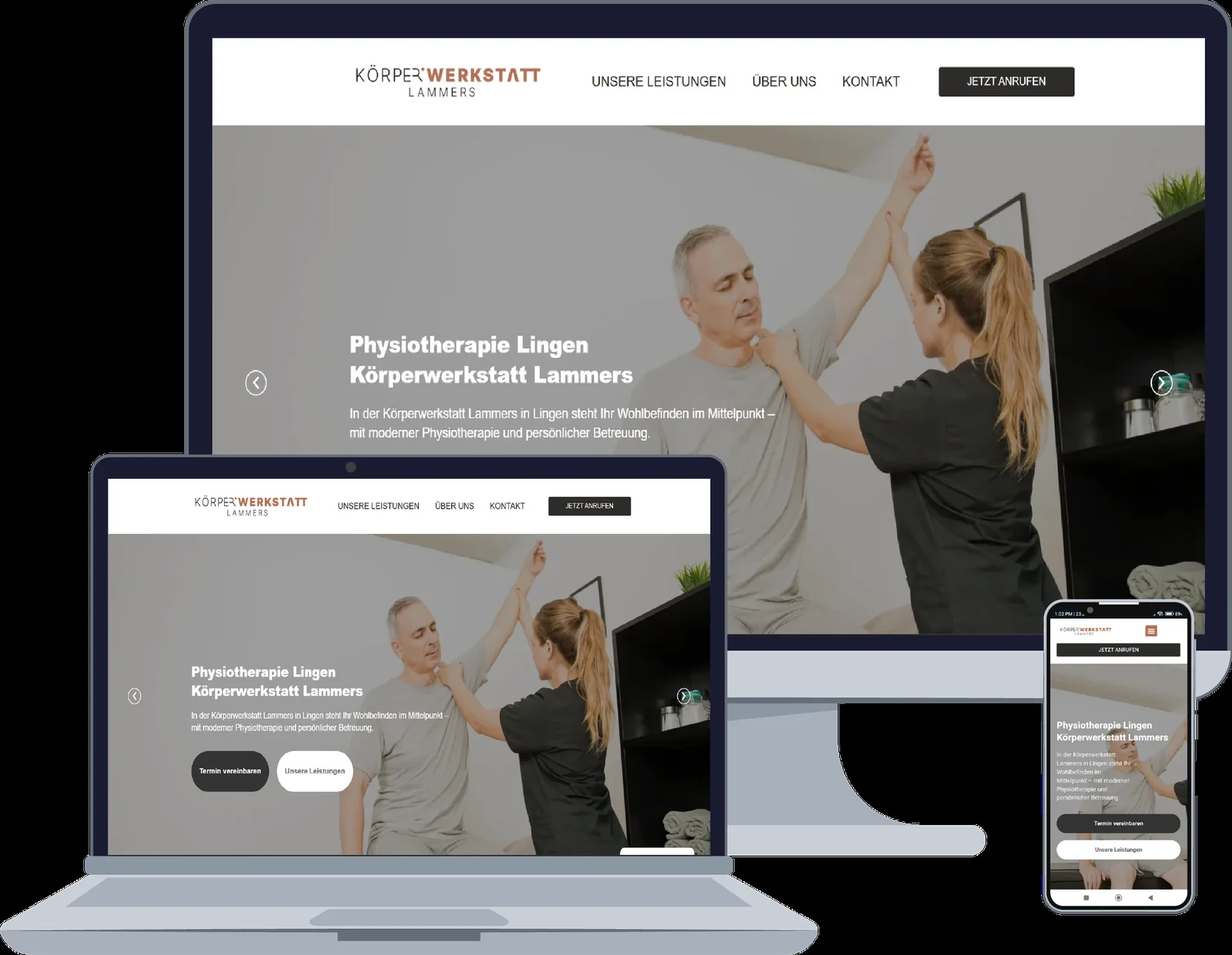 Vorschau des Projekts Physiotherapie Lammers Lingen