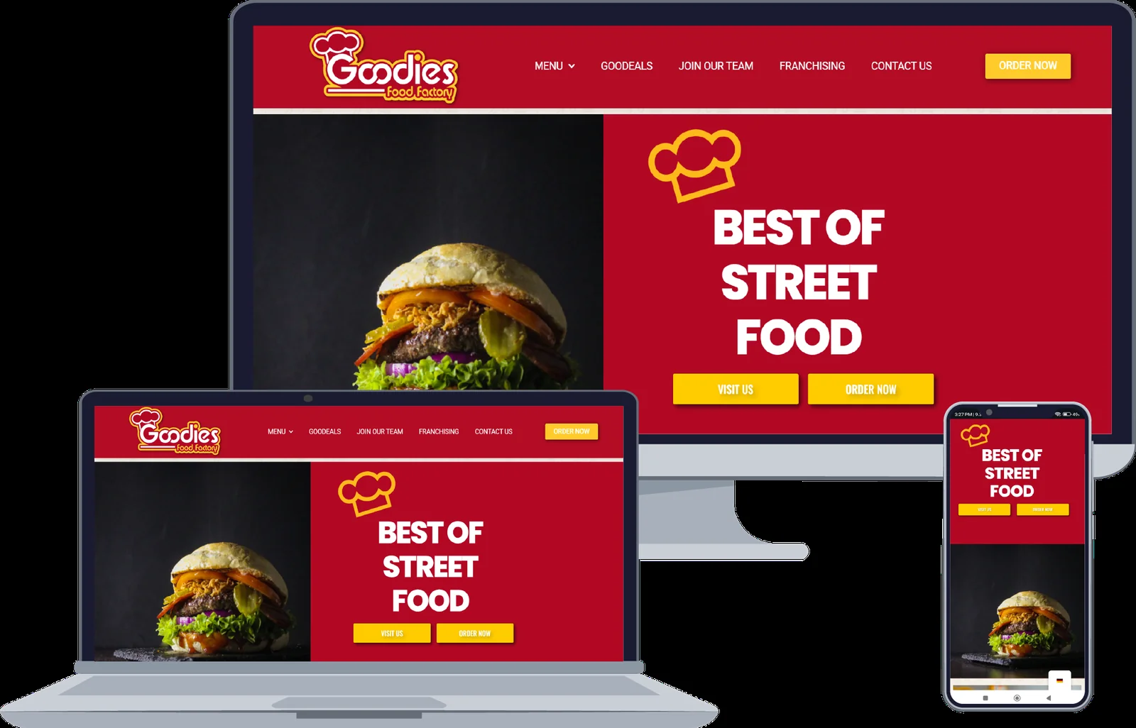 Vorschau des Projekts Goodies Food Factory
